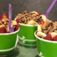 Acai 'Build Your Own' Bowl · Start with amazing Organic Acai and then choose the toppings you would like to add to it inc...