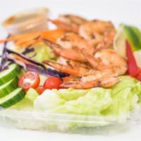 Grilled Shrimp Salad · 