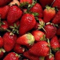 Fresa/Strawberries Organic · 100% Natural.
