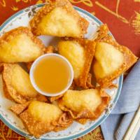 Crab Rangoons · Dar Hee's famous Crab Rangoon served with our homemade duck sauce.