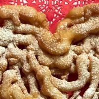 Large Funnel Cake · Traditional with plain powdered sugar