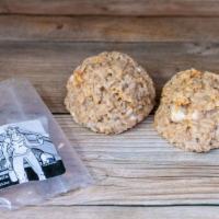 Kat'S Epic Trail Bites · Delicious, fruit sweetened cookies high in protein and healthy fats to help sustain natural ...