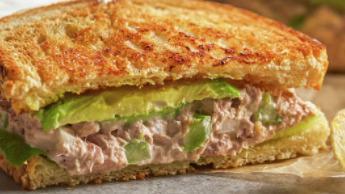 Tuna Salad Sandwich · Homemade tuna salad, with arugula, red onions, and sliced tomato on your choice of bread. 9 ...