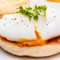 Egg & Cheese English Muffin · Fresh eggs and creamy cheese on a fresh English muffin.