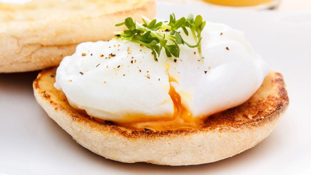 Egg & Cheese English Muffin · Fresh eggs and creamy cheese on a fresh English muffin.