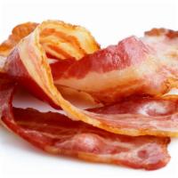 Side Of Four Pc Bacon · Crispy bacon.