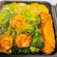 C 6. Shrimp With Broccoli Combination  · 