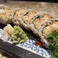 Shrimp Tempura Roll · Crabmeat/Avocado/Cucumber/Shrimp Tempura