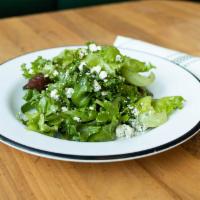 Little Leaf Green Salad · herbed goat cheese