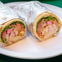 Chicken Shawarma Roll-Up Special · Lettuce, tomato, red onion, and turnip pickles.