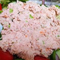 Tuna Salad · Garden salad with fresh mixed tuna.