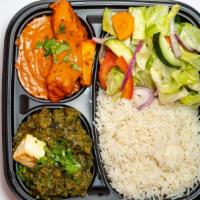 Non- Veggie Tiffin Box · Please pick one chicken & one vegetable of the day.