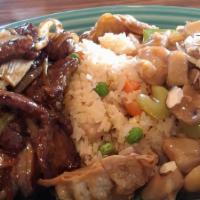 Mongolian Beef, General Tso'S Chicken (Spicy), Chicken Fried Rice · All item make a change food we have charge $1.00.