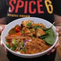 Rice Bowl · Most popular. choose your rice, veggie, protein, curry, salad, chutnies, naan, and extra pro...
