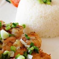 Com Tam Tom Nuong · Grilled Shrimp Broken Rice