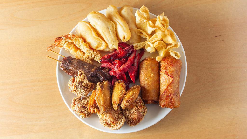 Pu Pu Platter · For one.