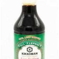 Kikkoman Less Sodium Soy Sauce – 20 Fl Oz (591 Ml) · 
