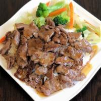 Beef · Come with White Rice and Mixed Vegetable