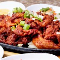 Dwaeji Bulgogi: Spicy Bbq Pork 돼지불고기 · Spicy.