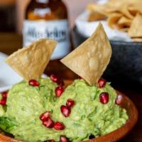 Guacamole & Chips · Fresh avocados, cilantro, salt, lime and white onions