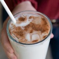 Horchata · Mexican drink made with rice and flavored with cinnamon and sugar (Almond based)