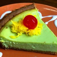 Thai Key Lime Pie · New. Key lime juice, pandan coloring, egg yolks, sweetened condensed milk, pie crust, coconu...