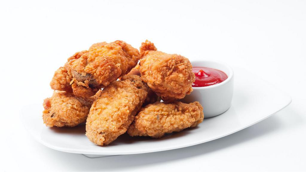 Plain Chicken Wings · Crispy plain chicken wings. Served with bleu cheese or ranch.