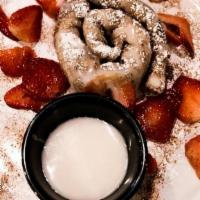 Ruth Bader Cinnsburg · A Cinnamon infused crepe with butter, white sugar and our in-house made doughnut glaze.. [Th...