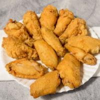 30 Piece Wings Family Deal · Up to 3 sauces and 3 dips with large fries and a 2 L soda.