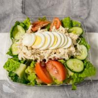 Build Your Own Salad · Hard Boiled Egg, Romaine Lettuce, Tomato, Onion, Cucumber, Black Pepper, Parmesan Cheese and...