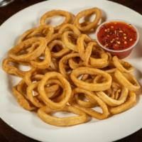 Calamari Oliveira'S · Fried calamari served with our delicious homemade spicy tomato sauce.