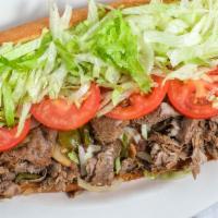 Steak & Cheese Sub · Add mushroom, pepper or onion for an additional charge.