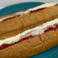 Panes Matanino · Our signature snack. Bread filled with coleslaw boomed with mixed of flavors, mayo, ketchup,...