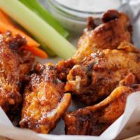 Sweet Bbq Chicken Wings · Deep fried chicken wings tossed in tangy sweet BBQ sauce.