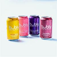 Mango - Bubly Seltzer · Sparkling water pairs crisp, sparkling water with natural fruit flavors to provide a delicio...