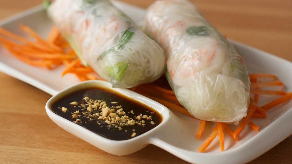 Summer Rolls · Popular. Lettuce, cucumbers, vermicelli noodles, basil, and chives wrapped in rice paper with a sweet-plum sauce.