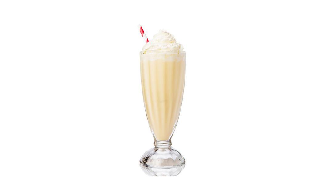 Vanilla Gourmet Milkshake · Classic vanilla milkshake.