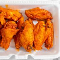 12 Pieces Wings · Includes one side cup of blue cheese or ranch dressing with each order Wing flavors: Buffalo...