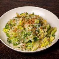 Caesar Salad · Parmesan croutons.