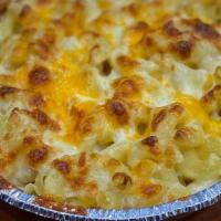 Mac & Cheese · Elbow mac baked with our cheese blend . Chef's favorite.
