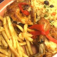 Grilled Chicken Breast · Espetada De galinha.