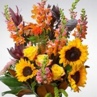 Hello Fall By Bloomnation™ · Say hello to the new season with this tower of fall flowers! Featuring a wide array of seaso...