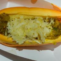 All Beef Dog · >>>First 3 Standard Toppings are free, then $.59 each.
>>>Premium Toppings are priced as sho...