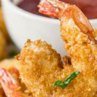 Fried Shrimp Basket (8) · With french fries or cajun fries.