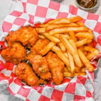 Wings (12 Pc) · Buffalo ,plain,Honey BBQ with ranch & blue  cheese