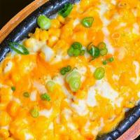Sweet Corn Cheese · Casa seasoned corn cooked in butter mayonnaise, onion, and our cheddar or mozzarella cheese ...