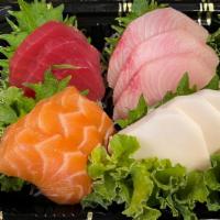 Sashimi Lunch · 12 pieces of sashimi. Served with choice of side.