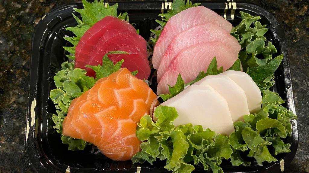 Sashimi Lunch · 12 pieces of sashimi. Served with choice of side.
