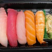 5 Piece Sushi Appetizer · 5 piece of nigiri.