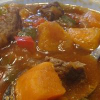 Light Spicy Soup · Light peppery soup with your choice of goat or boneless fish.